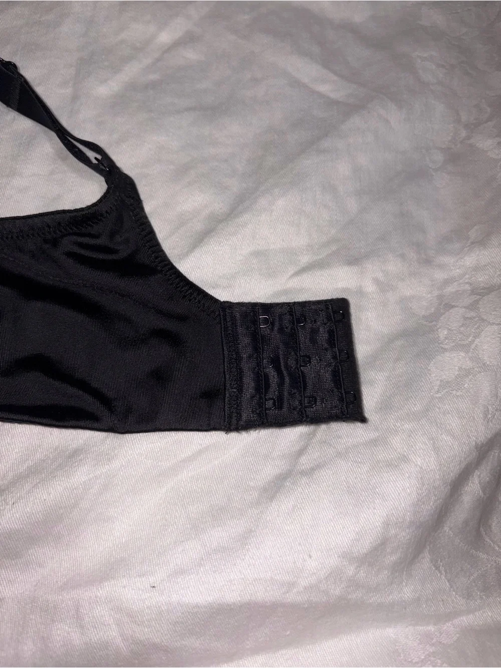 Nwot WACOAL 852336 ELEVATED ALLURE WIRELESS BRA BLACK  Sz 34DD